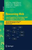 Reasoning Web: Logical Foundation of Knowledge Graph Construction and Query Answering (eBook, PDF)