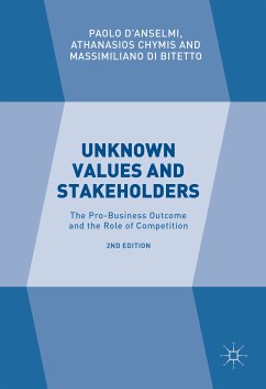 Unknown Values and Stakeholders (eBook, PDF) - D'Anselmi, Paolo; Chymis, Athanasios; Di Bitetto, Massimiliano