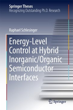 Energy-Level Control at Hybrid Inorganic/Organic Semiconductor Interfaces (eBook, PDF) - Schlesinger, Raphael