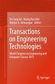 Transactions on Engineering Technologies (eBook, PDF)