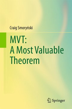 MVT: A Most Valuable Theorem (eBook, PDF) - Smorynski, Craig