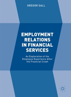 Employment Relations in Financial Services (eBook, PDF) - Gall, Gregor