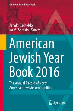 Cover American Jewish Year Book 2016 (eBook, PDF)
