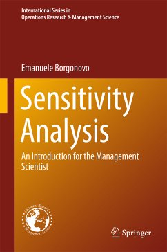 Sensitivity Analysis (eBook, PDF) - Borgonovo, Emanuele