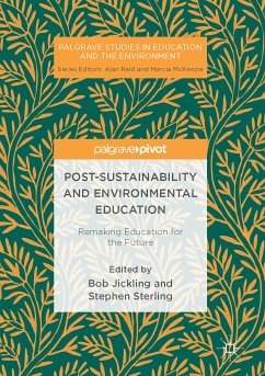 Post-Sustainability and Environmental Education (eBook, PDF)