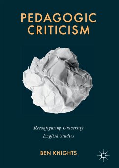 Pedagogic Criticism (eBook, PDF) - Knights, Ben