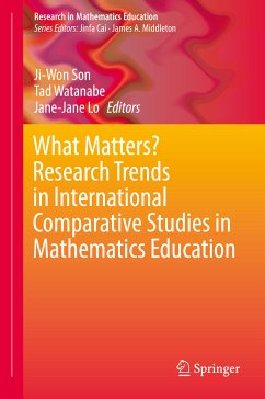 What Matters? Research Trends in International Comparative Studies in Mathematics Education (eBook, PDF)