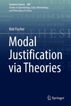 Modal Justification via Theories (eBook, PDF) - Fischer, Bob