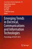 Emerging Trends in Electrical, Communications and Information Technologies (eBook, PDF)