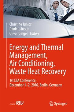 Energy and Thermal Management, Air Conditioning, Waste Heat Recovery (eBook, PDF)