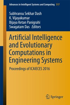 Artificial Intelligence and Evolutionary Computations in Engineering Systems (eBook, PDF)