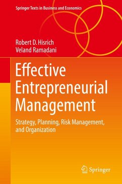 Effective Entrepreneurial Management (eBook, PDF) - Hisrich, Robert D.; Ramadani, Veland