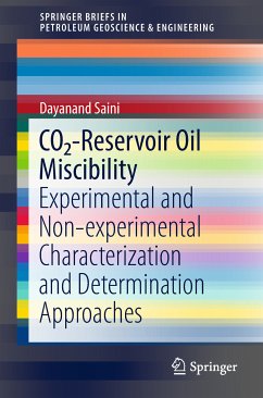 CO2-Reservoir Oil Miscibility (eBook, PDF) - Saini, Dayanand