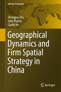 Geographical Dynamics and Firm Spatial Strategy in China (eBook, PDF) - Zhu, Shengjun; Pickles, John; He, Canfei