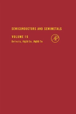 Semiconductors and Semimetals (eBook, PDF)