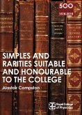 RCP 9: Simples and Rarities Suitable and Honourable to the College (eBook, ePUB)