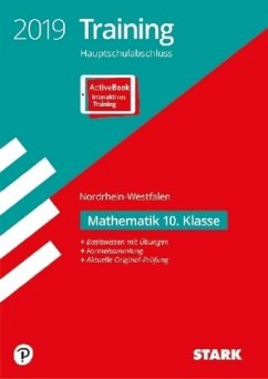 Cover Training Hauptschulabschluss 2019 - Nordrhein-Westfalen - Mathematik 10. Klasse, inkl. Online-Prüfungstraining