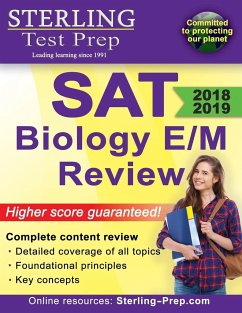 Sterling Test Prep SAT Biology E/M Review: Complete Content Review - Sterling, Test Prep