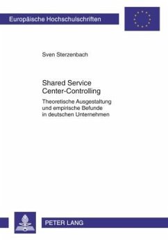 Shared Service Center-Controlling (eBook, PDF) - Sterzenbach, Sven