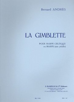 Cover La Gimblette pour harpe celtique ou harpe (sans pédales)