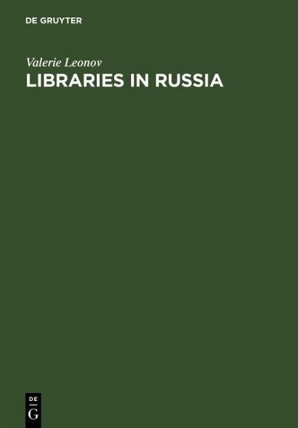 Libraries in Russia (eBook, PDF)