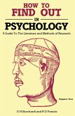 How to Find Out in Psychology (eBook, PDF)