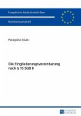 Die Eingliederungsvereinbarung nach 15 SGB II (eBook, ePUB)