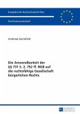 Die Anwendbarkeit der 731 S. 2, 752 ff. BGB auf die rechtsfaehige Gesellschaft buergerlichen Rechts (eBook, ePUB)