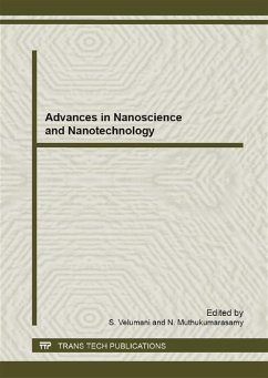 Cover Advances in Nanoscience and Nanotechnology (eBook, PDF)