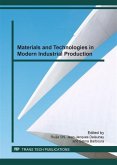Materials and Technologies in Modern Industrial Production (eBook, PDF)