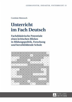 Unterricht im Fach Deutsch (eBook, ePUB) - Cordula Hantzsch, Hantzsch