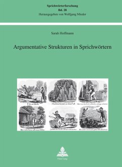 Argumentative Strukturen in Sprichwoertern (eBook, PDF) - Hoffmann, Sarah