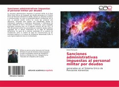 Sanciones administrativas impuestas al personal militar por deudas - Marquez, David