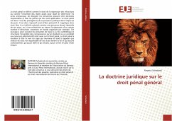 La doctrine juridique sur le droit pénal général - Schadrack, Ruyenzi