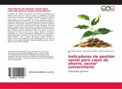 Indicadores de gestión social para cajas de ahorro, sector universitario - Salazar, Alexander;Montilla, María Ines;García M., Odena Cecilia