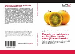 Manejo de nutrientes en fertilizacion de naranjilla en Ecuador