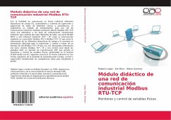 Módulo didáctico de una red de comunicación industrial Modbus RTU-TCP