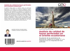 Análisis de calidad de hoyos perforados en el oriente ecuatoriano - Mayorga Carvajal, Eduardo Daniel