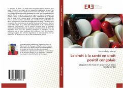 Le droit à la santé en droit positif congolais - Bofoe Lokangu, Starmans