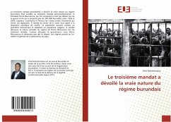 Le troisième mandat a dévoilé la vraie nature du régime burundais - Nshimirimana, Vital