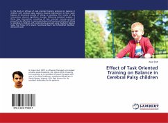 Effect of Task Oriented Training on Balance in Cerebral Palsy children