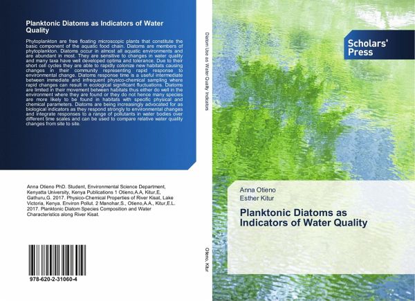 Planktonic Diatoms as Indicators of Water Quality von Esther Kitur; Anna  Otieno - englisches Buch - bücher.de