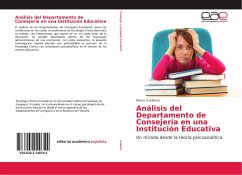 Análisis del Departamento de Consejería en una Institución Educativa - Gutiérrez, Marco