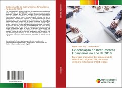 Evidenciação de Instrumentos Financeiros no ano de 2010