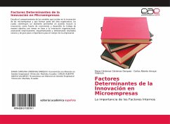 Factores Determinantes de la Innovación en Microempresas - Cárdenas Darquea, Diana Cárdenas;Amaya Valarezo, Carlos Alberto