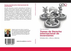 Temas de Derecho Internacional de Inversiones - Garcia-Bolivar, Omar