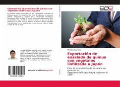 Exportación de ensalada de quinua con vegetales liofilizada a Japón - Guachún, Christian