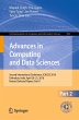 Advances in Computing and Data Sciences - Bild 1