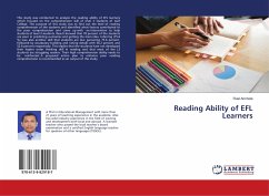 Reading Ability of EFL Learners
