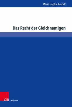 Das Recht der Gleichnamigen - Arendt, Marie Sophie